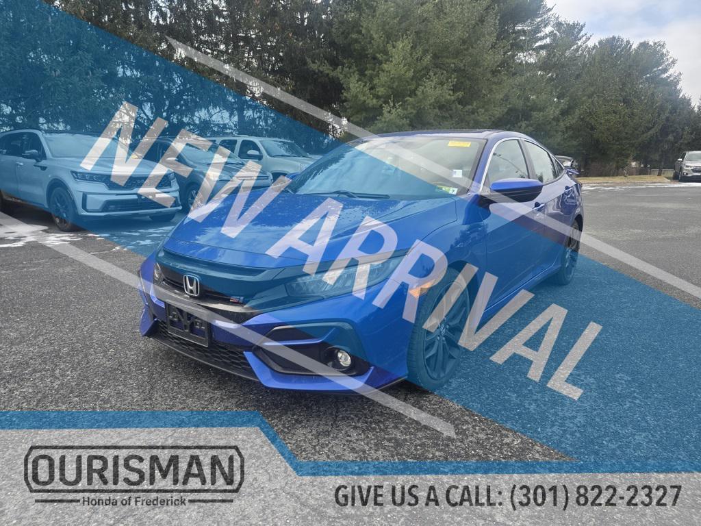 used 2020 Honda Civic Si car, priced at $19,500