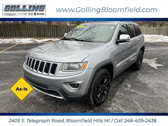 used 2015 Jeep Grand Cherokee car, priced at $9,792