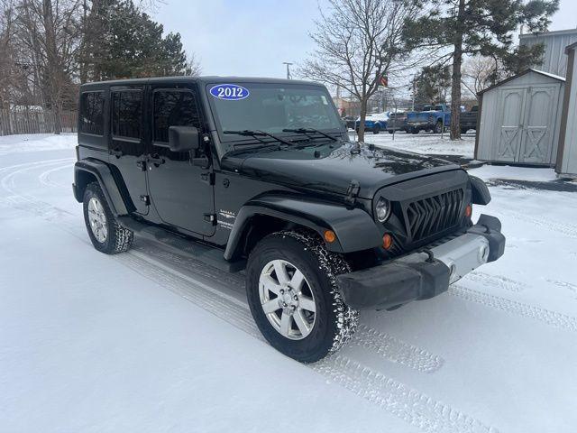 used 2012 Jeep Wrangler Unlimited car, priced at $8,990