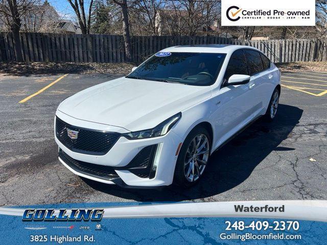 used 2023 Cadillac CT5-V car, priced at $49,000
