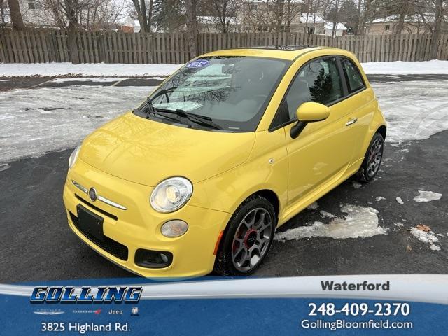 used 2012 FIAT 500 car, priced at $6,989