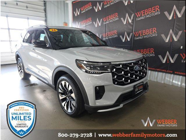 new 2026 Ford Explorer car, priced at $55,451