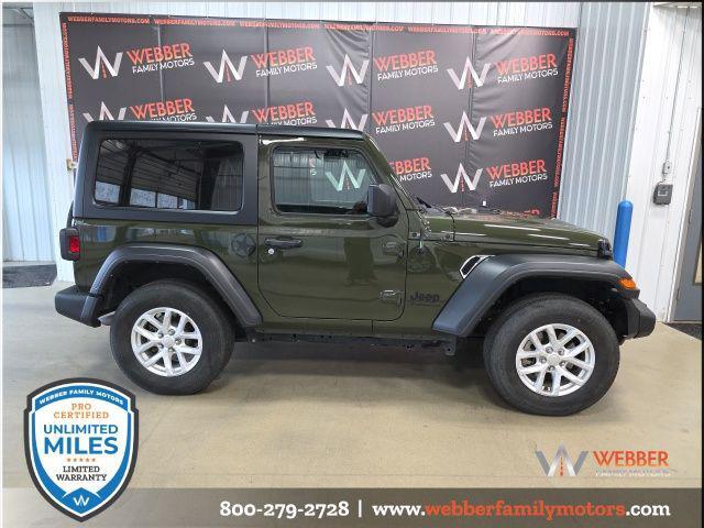 used 2023 Jeep Wrangler car, priced at $28,790