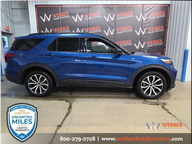 used 2022 Ford Explorer car, priced at $29,800