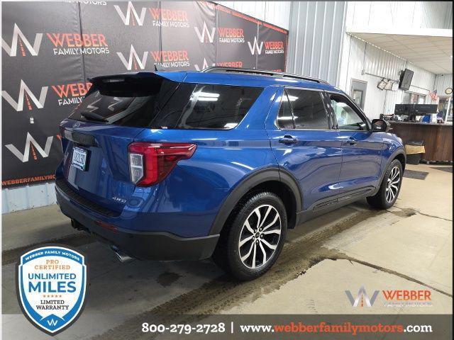 used 2022 Ford Explorer car, priced at $28,700