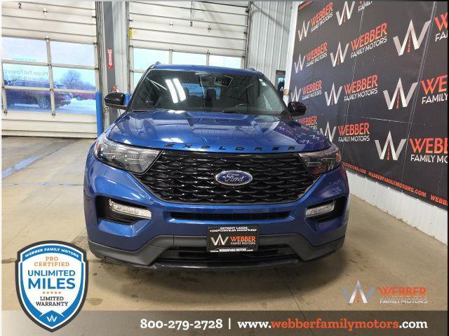 used 2022 Ford Explorer car, priced at $28,700