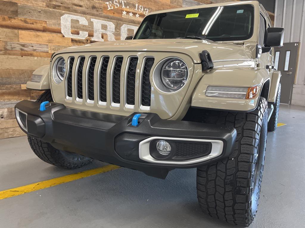 used 2022 Jeep Wrangler Unlimited 4xe car, priced at $28,935