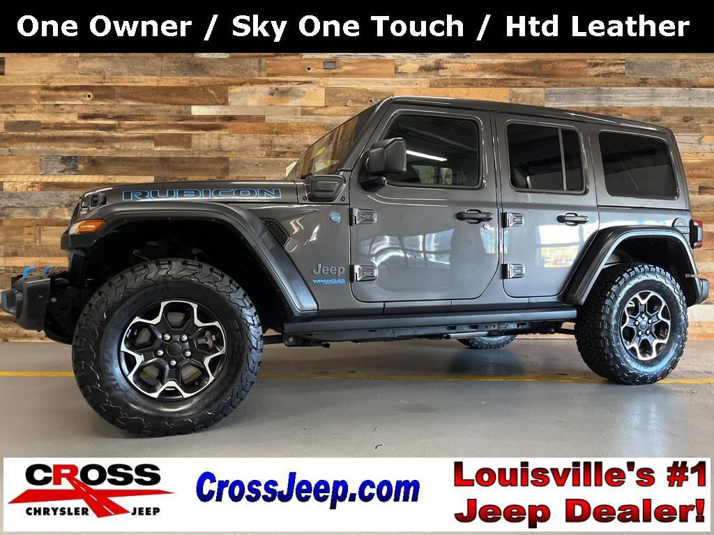 used 2021 Jeep Wrangler Unlimited 4xe car, priced at $30,608
