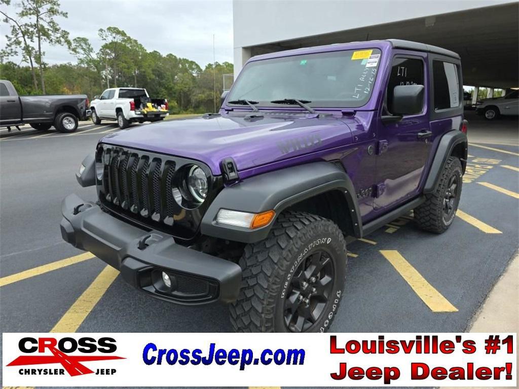 used 2023 Jeep Wrangler car, priced at $30,000