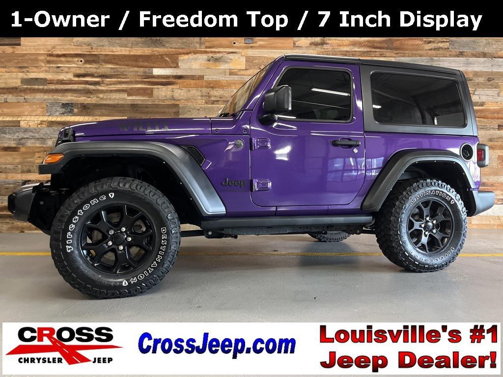 used 2023 Jeep Wrangler car, priced at $30,000