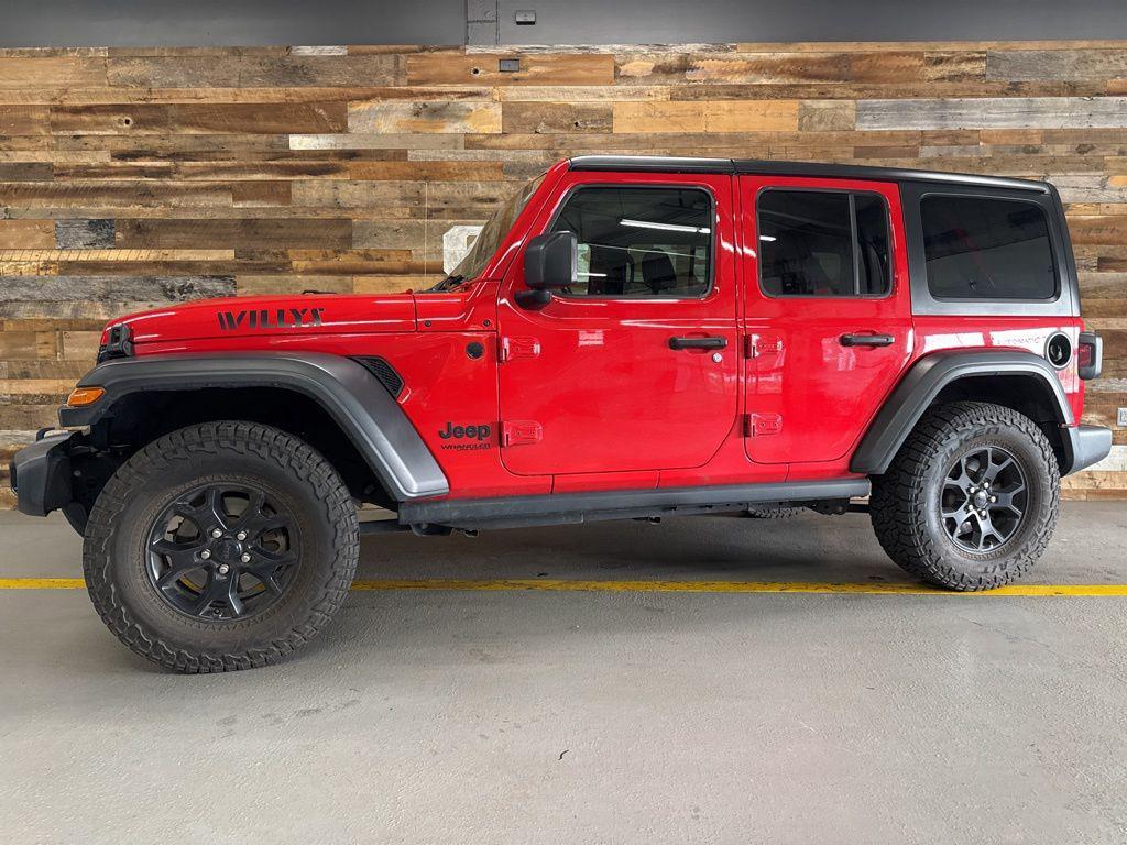 used 2021 Jeep Wrangler car, priced at $27,059