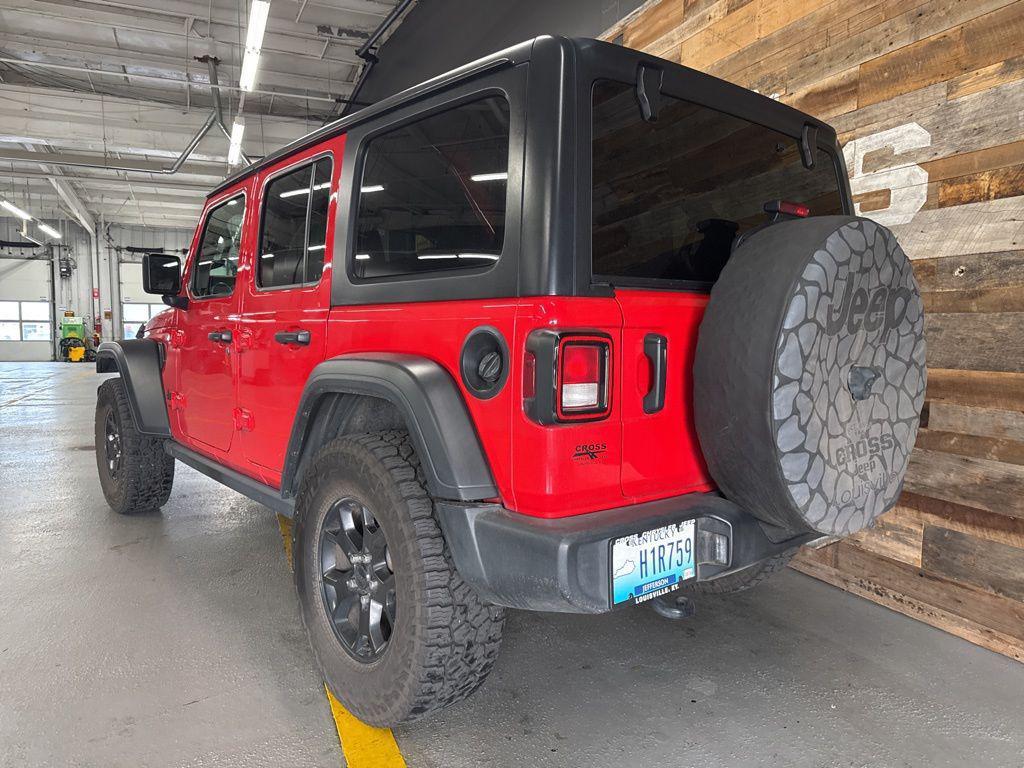 used 2021 Jeep Wrangler car, priced at $27,059