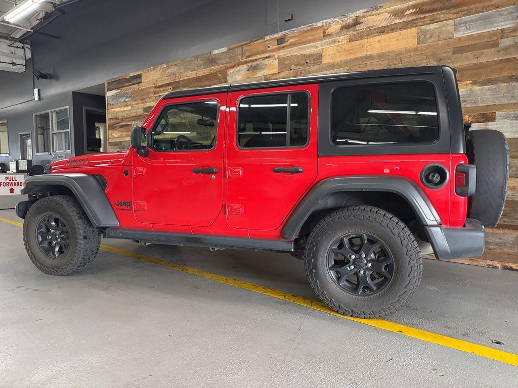 used 2021 Jeep Wrangler car, priced at $27,059