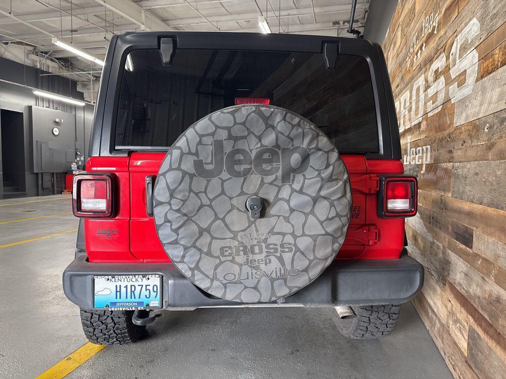 used 2021 Jeep Wrangler car, priced at $27,059
