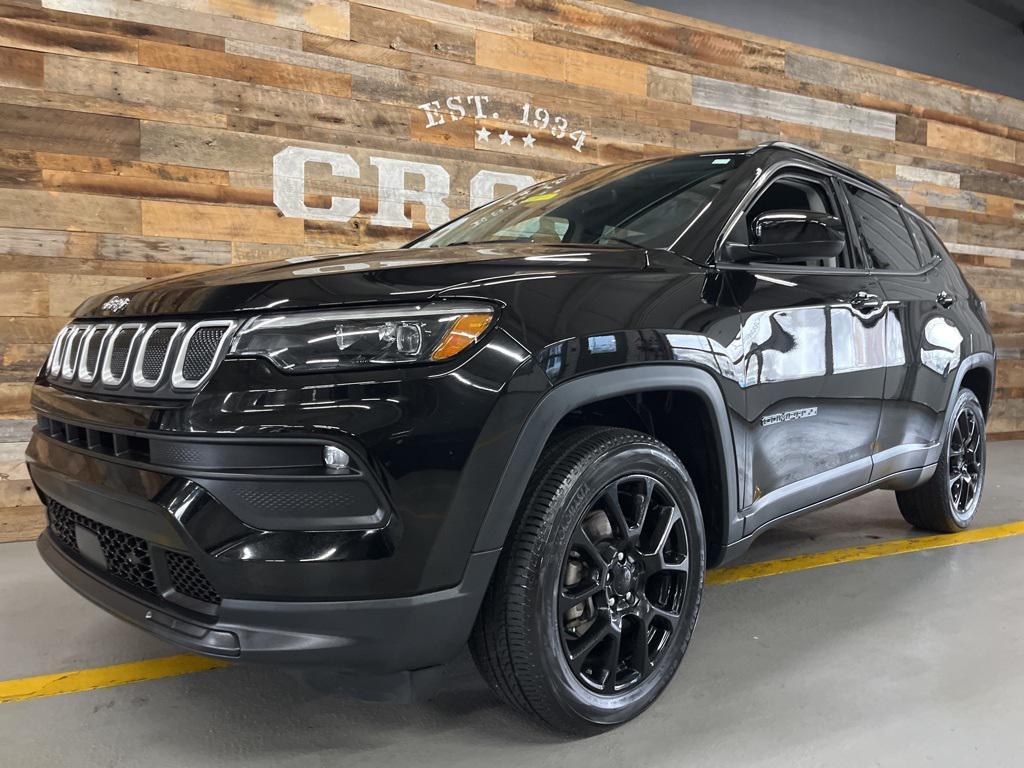 used 2022 Jeep Compass car, priced at $21,505