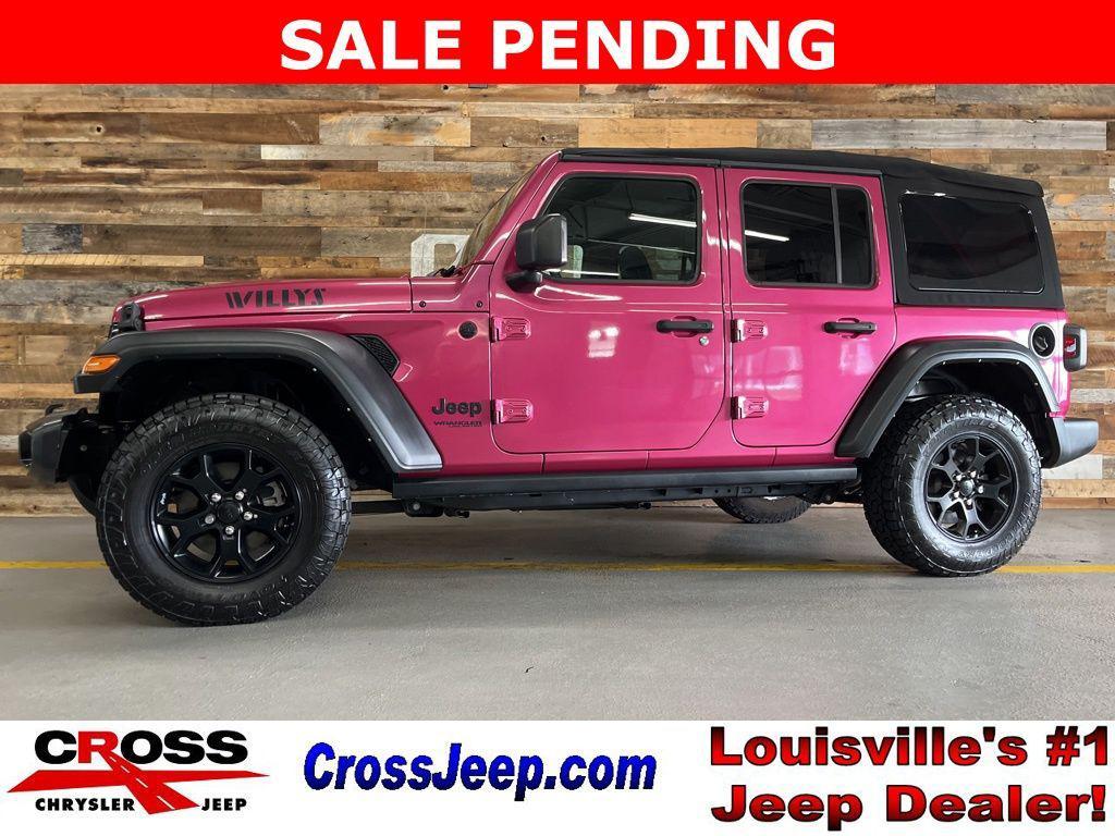 used 2022 Jeep Wrangler car, priced at $29,859