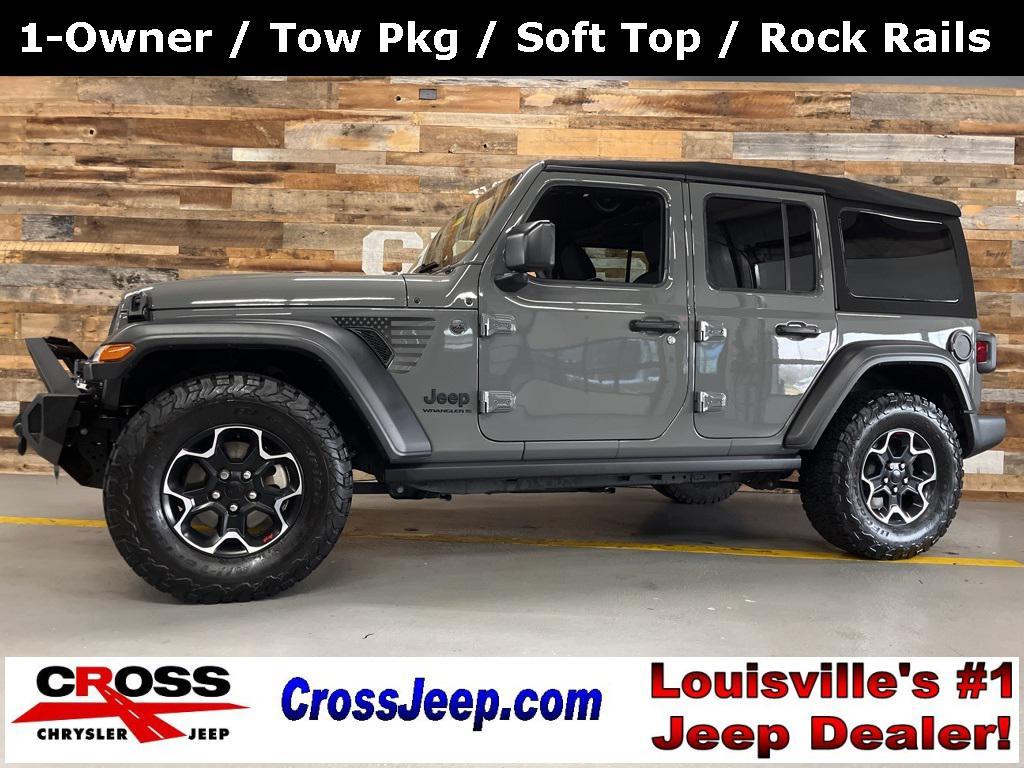 used 2023 Jeep Wrangler car, priced at $30,000