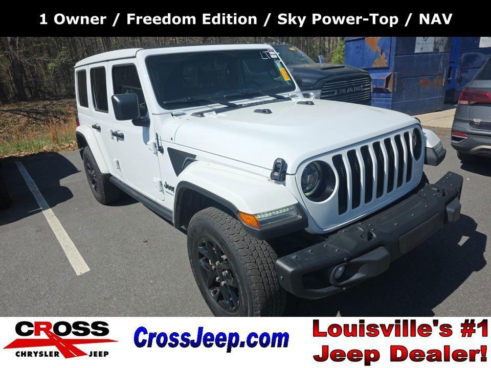 used 2023 Jeep Wrangler car, priced at $35,356