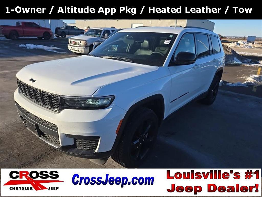 used 2023 Jeep Grand Cherokee L car, priced at $30,000