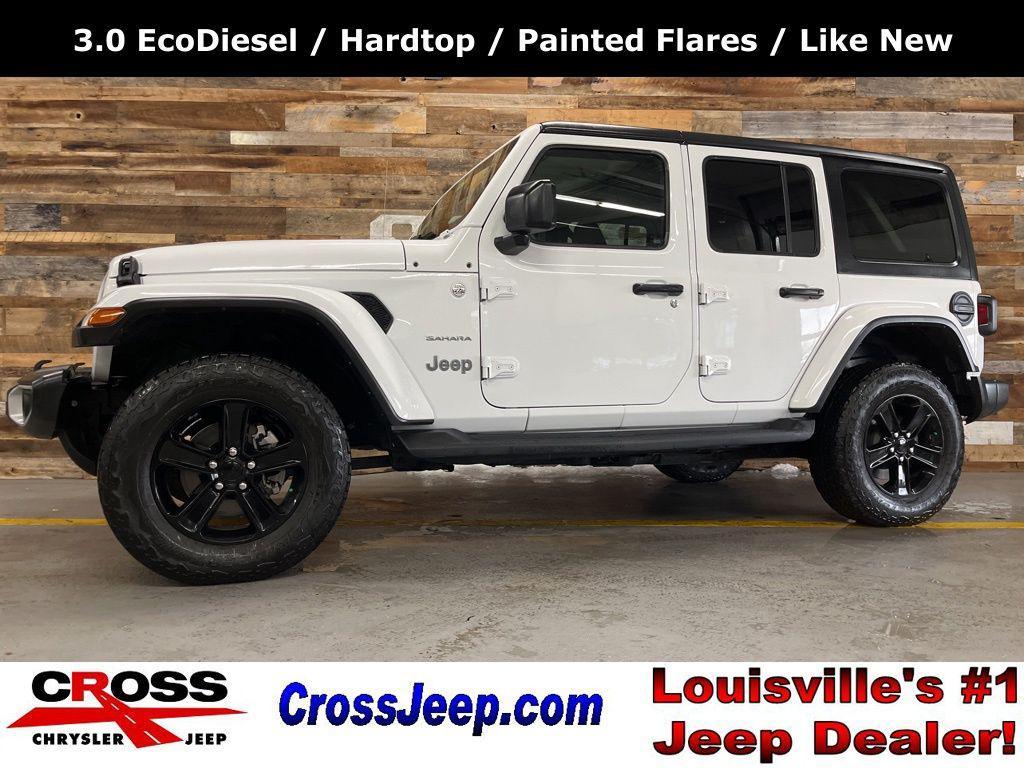 used 2021 Jeep Wrangler Unlimited car, priced at $27,100