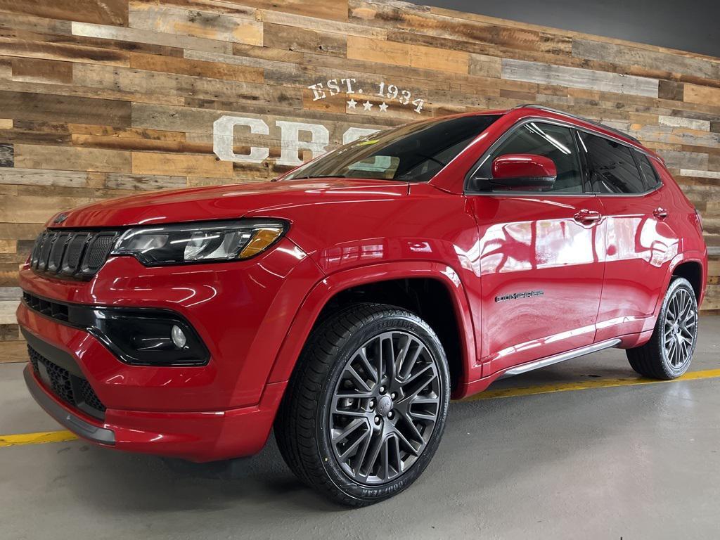 used 2022 Jeep Compass car, priced at $21,472