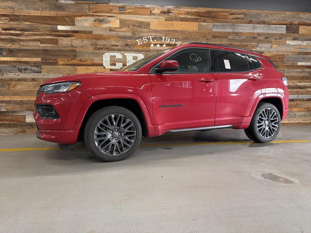 used 2022 Jeep Compass car, priced at $21,472