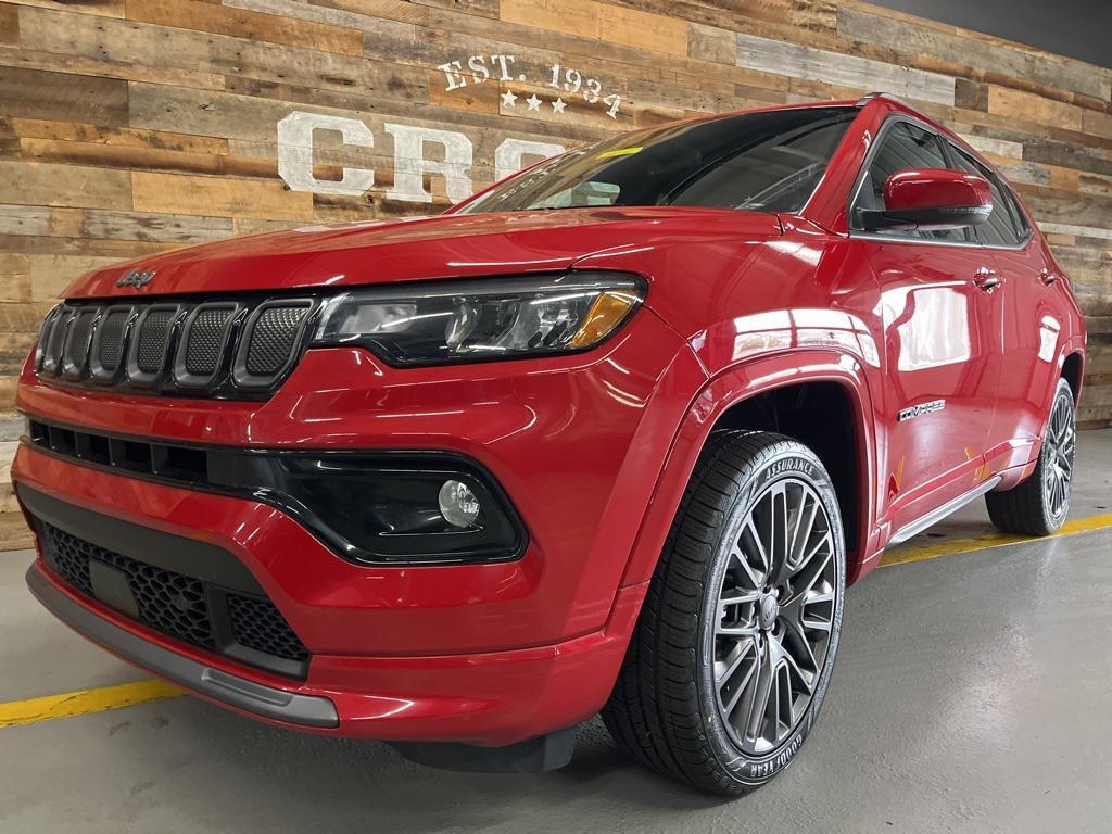 used 2022 Jeep Compass car, priced at $21,472