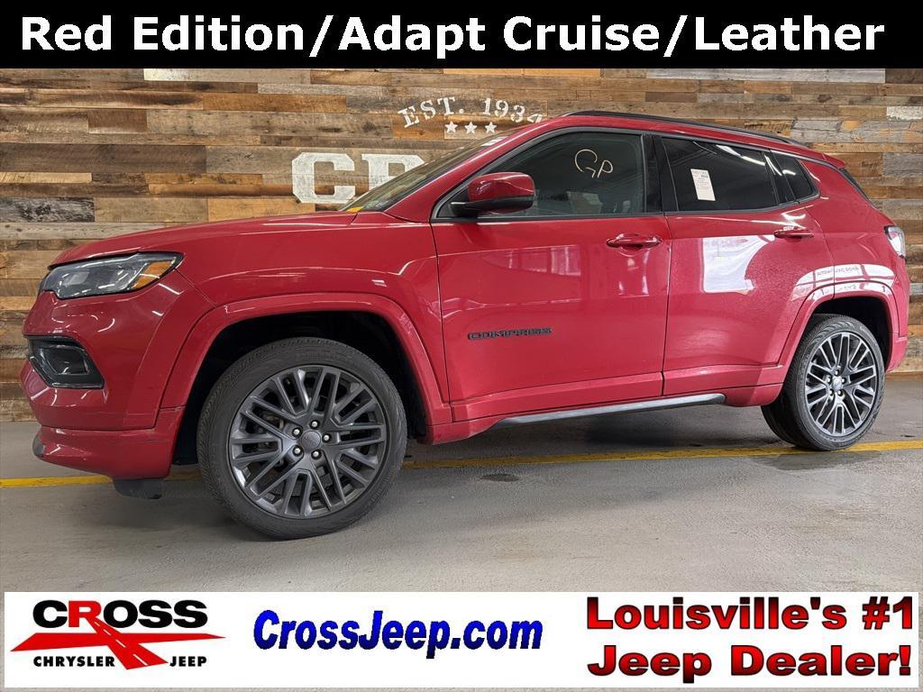 used 2022 Jeep Compass car, priced at $21,472