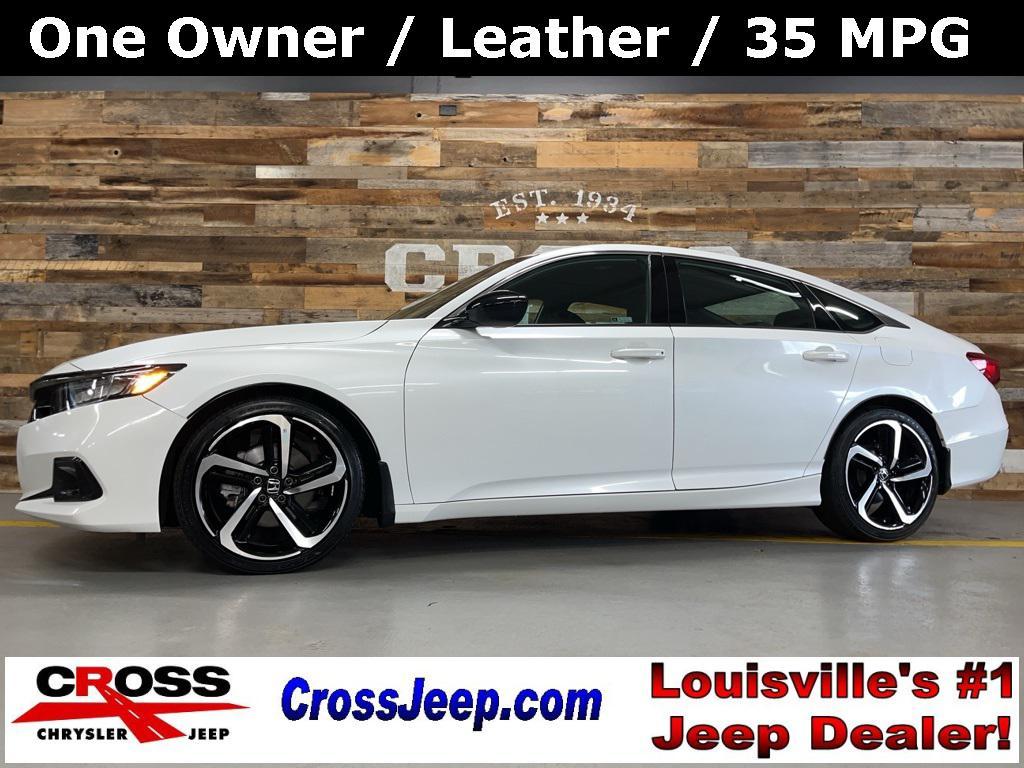 used 2022 Honda Accord car, priced at $23,857