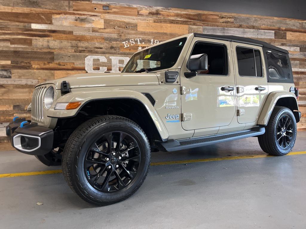 used 2022 Jeep Wrangler Unlimited 4xe car, priced at $30,000