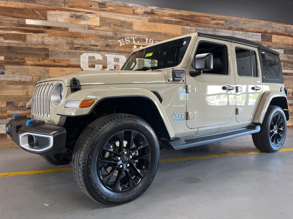 used 2022 Jeep Wrangler Unlimited 4xe car, priced at $30,000