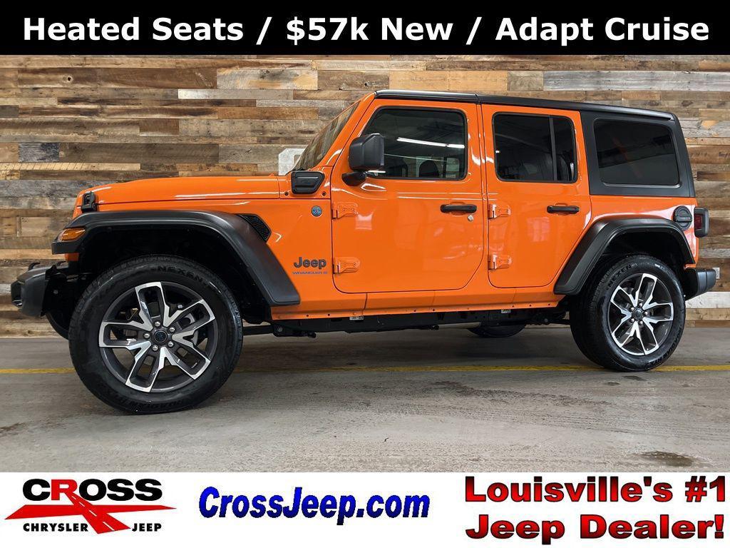 used 2025 Jeep Wrangler 4xe car, priced at $36,523