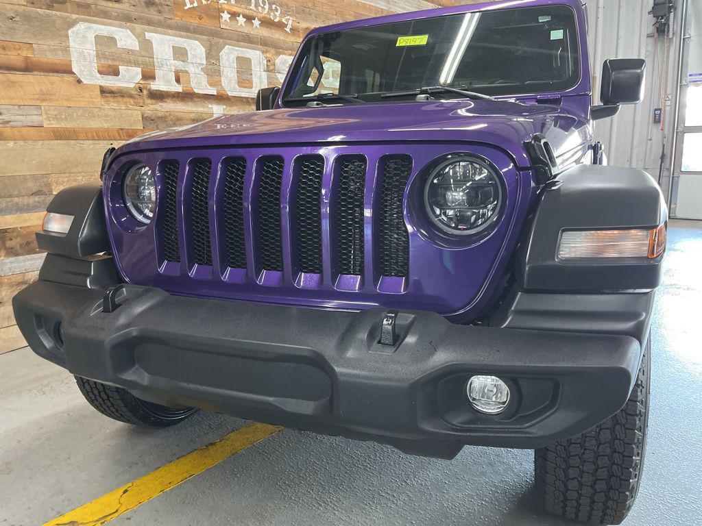 used 2023 Jeep Wrangler car, priced at $33,600
