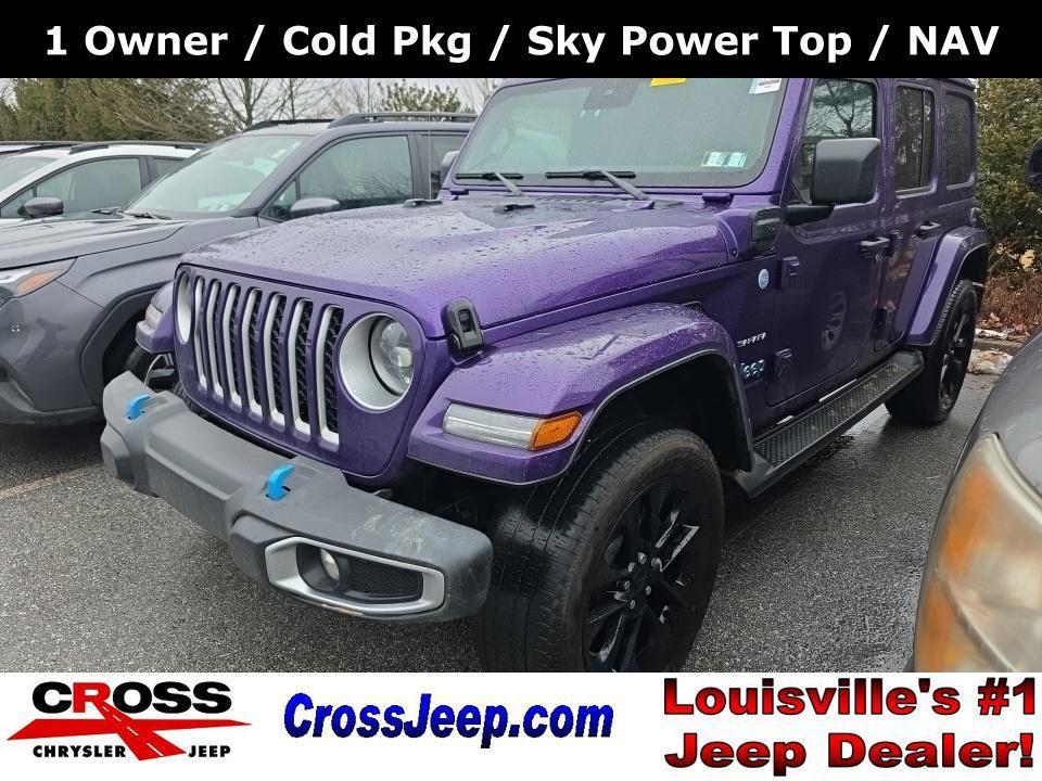 used 2023 Jeep Wrangler 4xe car, priced at $30,904