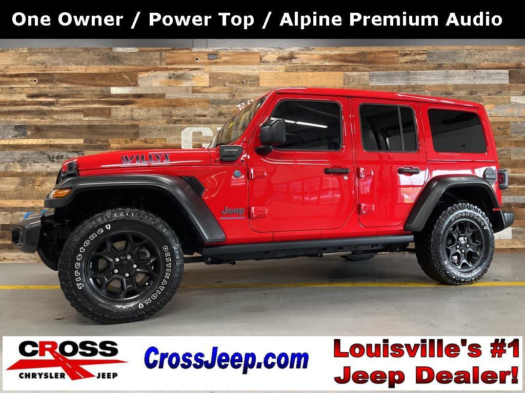 used 2023 Jeep Wrangler 4xe car, priced at $27,000