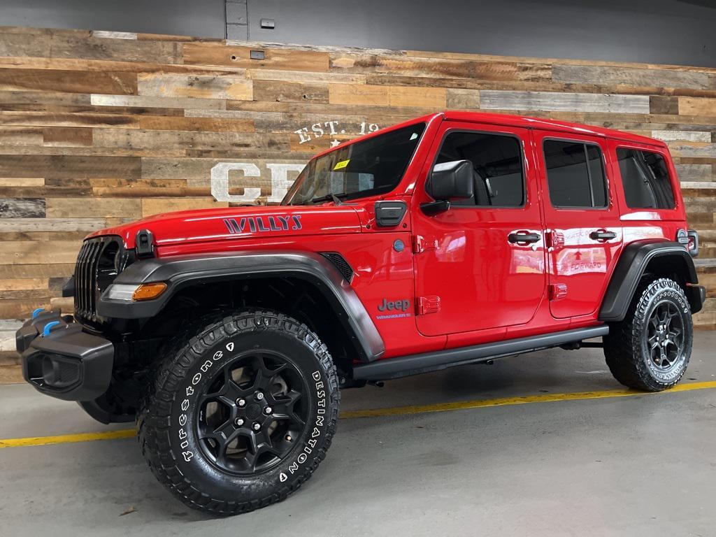 used 2023 Jeep Wrangler 4xe car, priced at $27,000