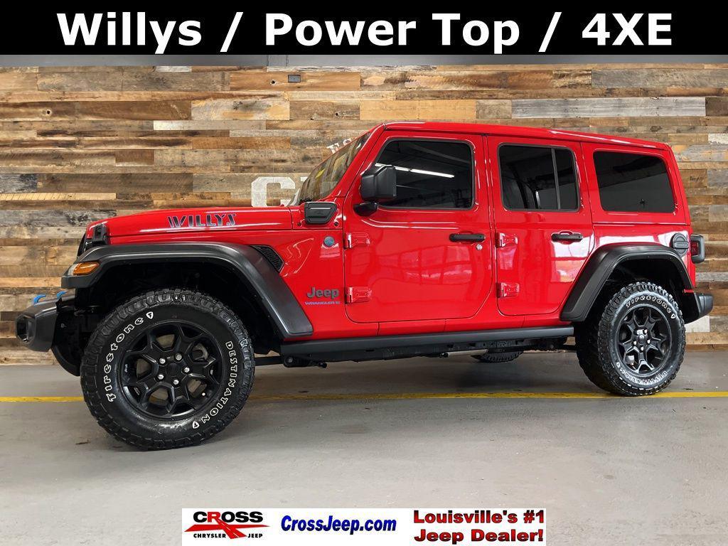 used 2023 Jeep Wrangler 4xe car, priced at $27,549