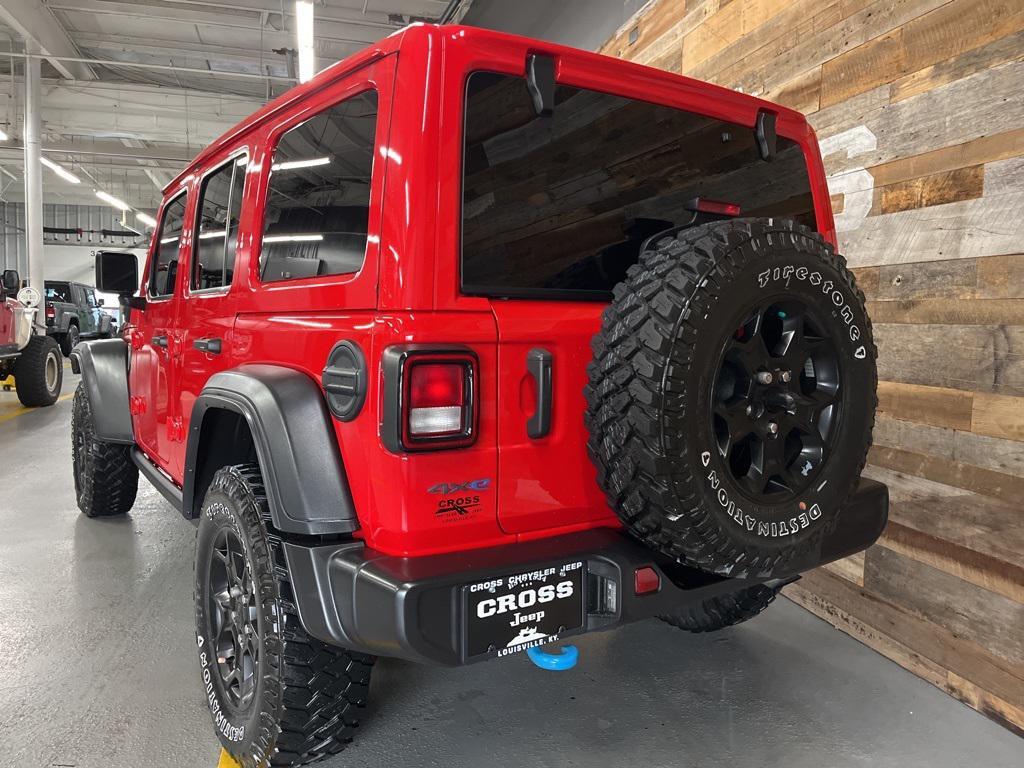 used 2023 Jeep Wrangler 4xe car, priced at $27,000