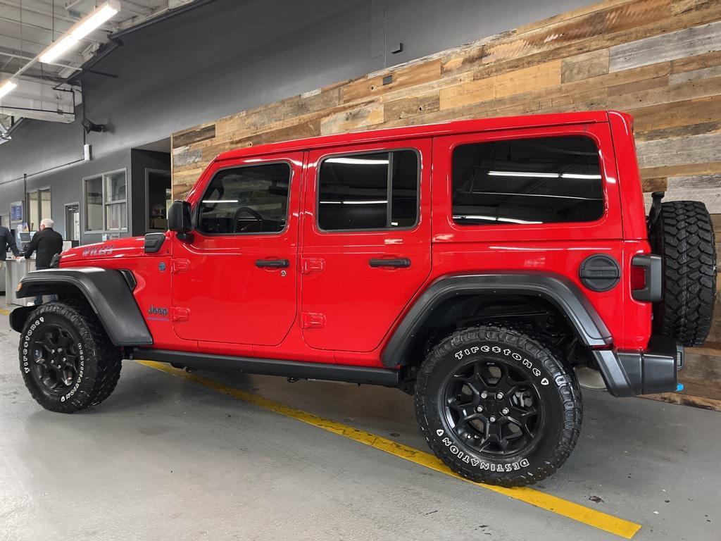 used 2023 Jeep Wrangler 4xe car, priced at $27,000