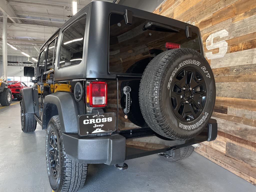 used 2017 Jeep Wrangler Unlimited car, priced at $18,155
