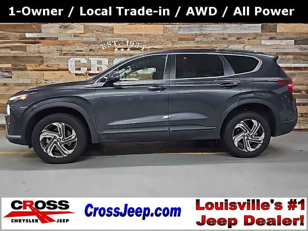 used 2022 Hyundai Santa Fe car, priced at $18,407