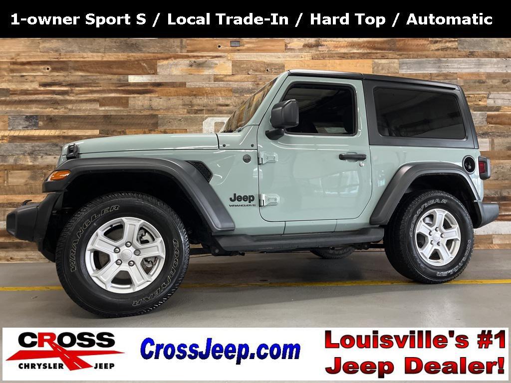 used 2023 Jeep Wrangler car, priced at $30,000