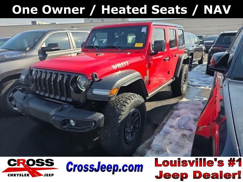 used 2023 Jeep Wrangler car, priced at $35,000