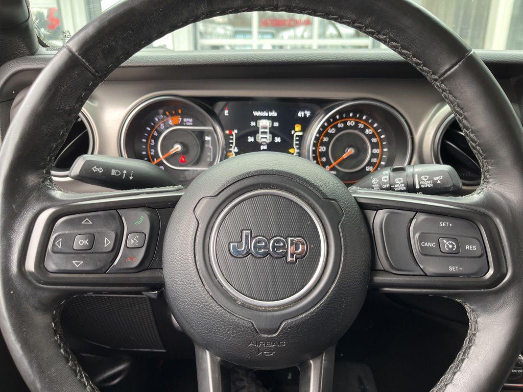 used 2022 Jeep Wrangler car, priced at $25,500