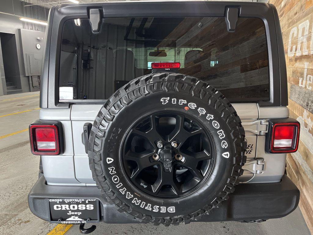 used 2022 Jeep Wrangler car, priced at $25,500