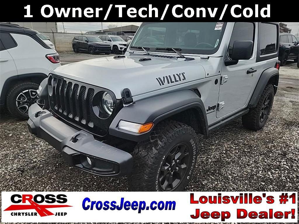 used 2022 Jeep Wrangler car, priced at $25,500