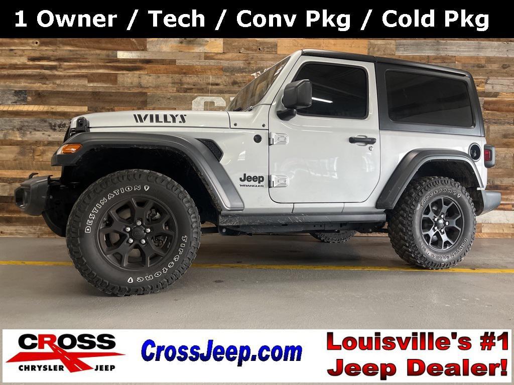 used 2022 Jeep Wrangler car, priced at $25,500