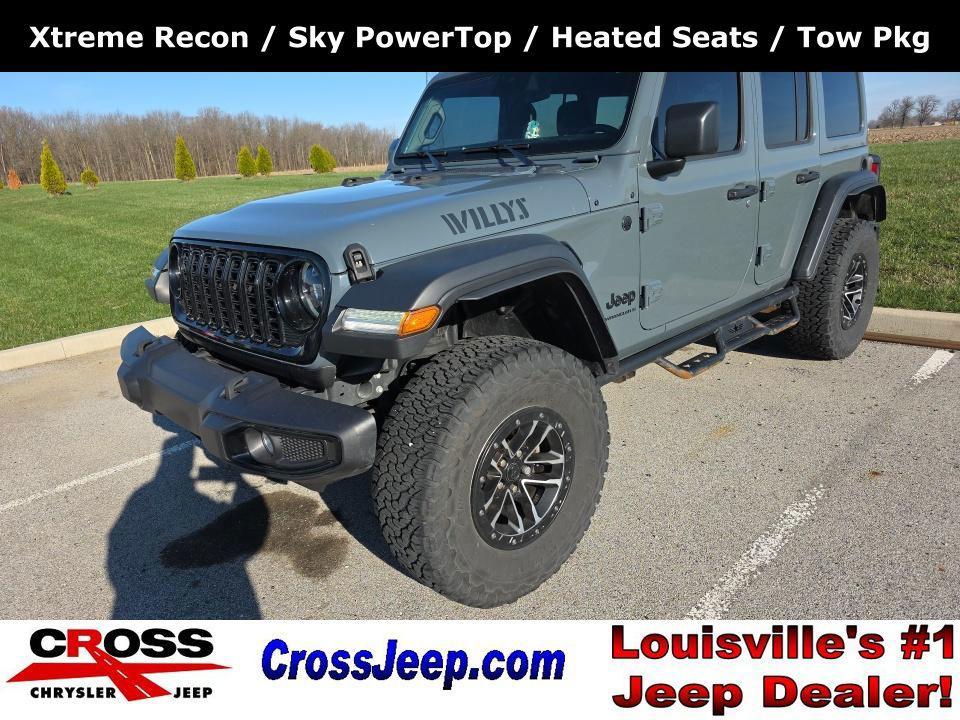 used 2024 Jeep Wrangler car, priced at $41,200