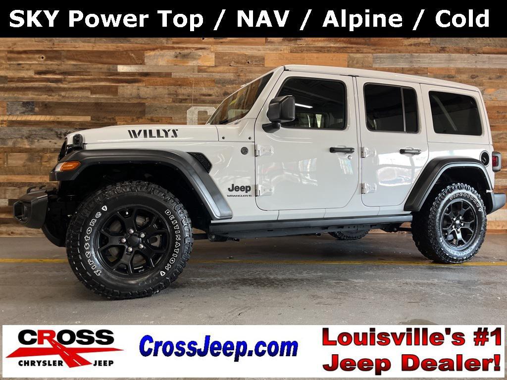 used 2023 Jeep Wrangler car, priced at $33,900