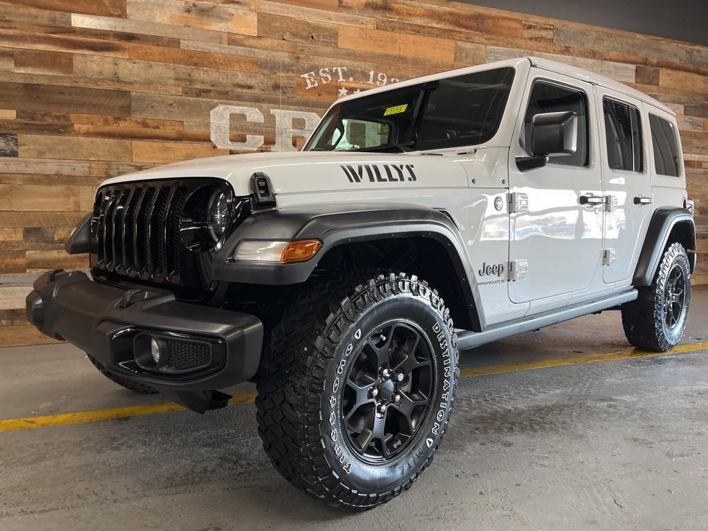 used 2023 Jeep Wrangler car, priced at $33,900
